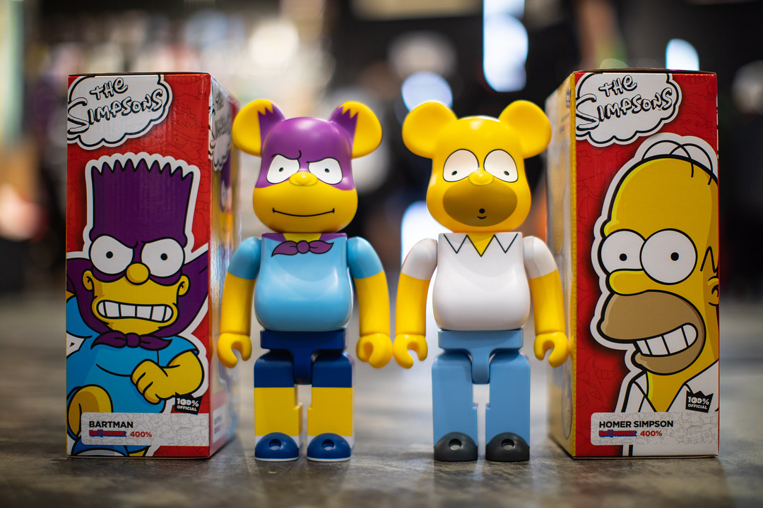 bearbrick homer simpson 400