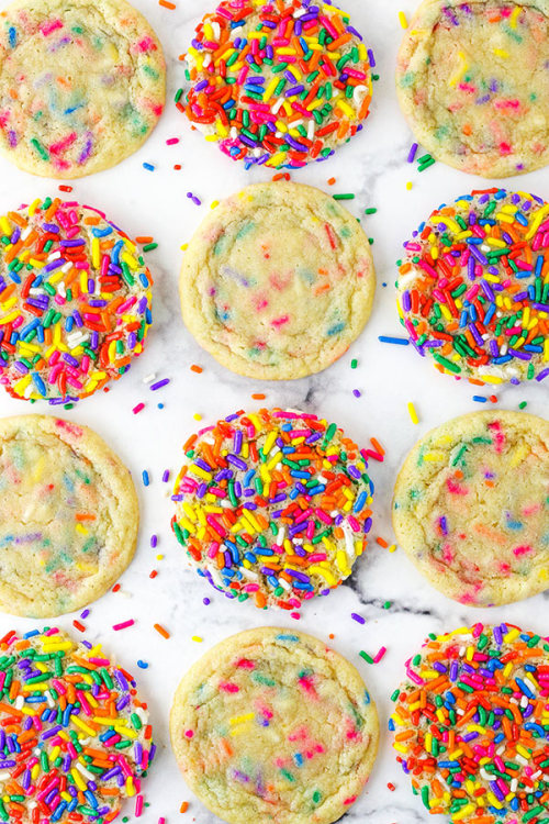foodffs:SPRINKLE SUGAR COOKIESFollow for recipesIs this how you roll?