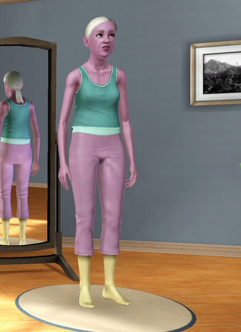 OK, remember when I said I was going to make a Golden Girls-esque Sims scenario where