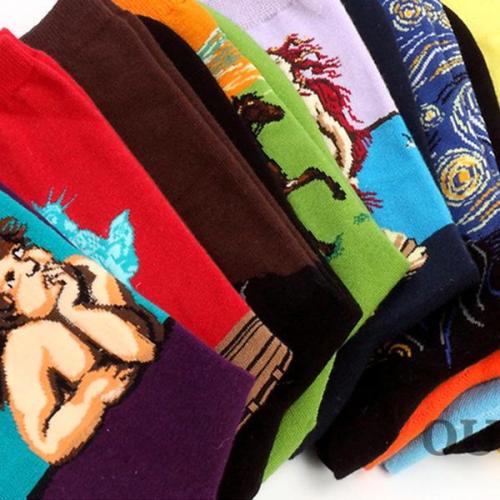 hella90s - FAMOUS PAINTINGS ON SOCKS! Celebrate your...