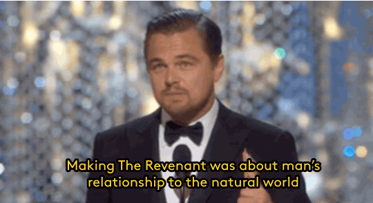 refinery29:  Leo in his Oscar acceptance speech: your votes in America and internationally