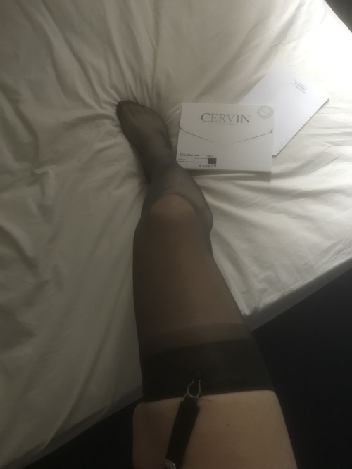 sandraclapham:Recently excited by a special deal from Cervin stockings