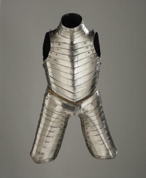 Cuirass crafted by Erasmus Kirkener, Greenwich England, circa 1550-1575from The Royal Ontario Museum