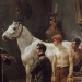 klassizismus:Details: The Artist&rsquo;s Studio, 1820, Horace Vernet (French,