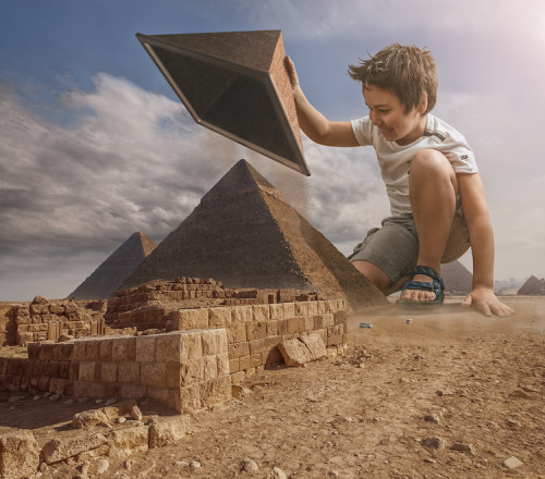 mymodernmet: Father Exercises His Endless Imagination by Photoshopping Son Into Fantastical Scenes 