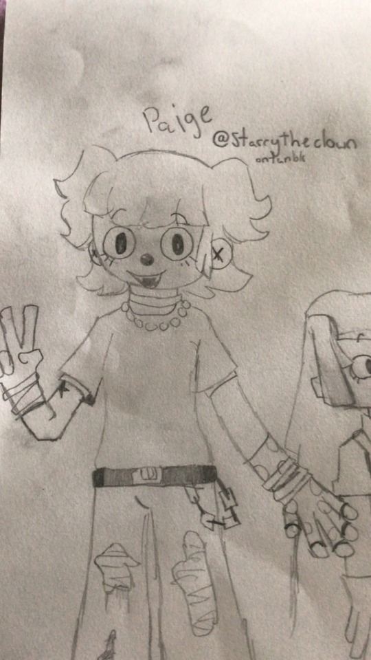 Have Some Fanart Of @starrytheclowns Sketch Human Design!! :>