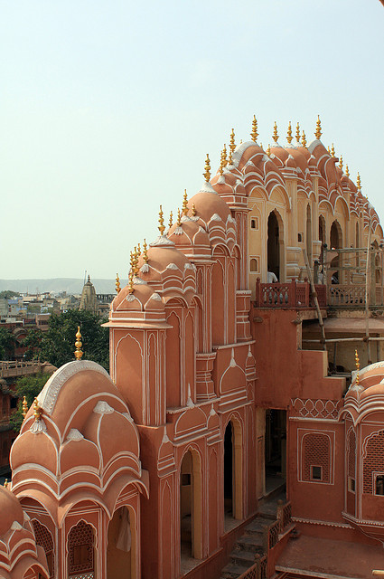 romanceoftheworld: Gold Finials, Jaipur, India
