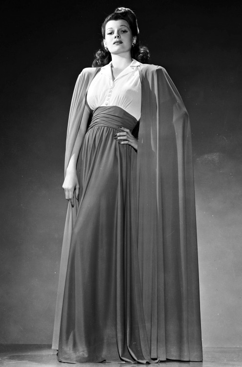 Rita Hayworth photographed in 1941
