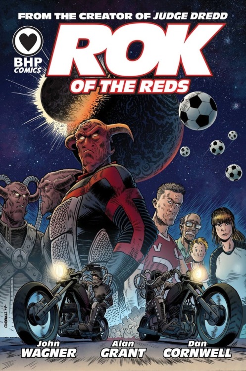 Rok of the Reds!My colours for the cover of the trade. You can now preorder it from your local comic