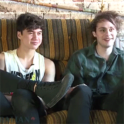 dimpleluke:  &ldquo;It’s so weird to think girls actually like us… like like