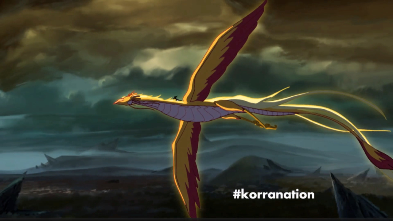 owldee:  benditlikekorra:  Is anyone else wondering what that giant bird thing is,