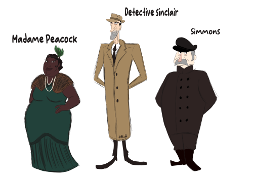 anartistwhowrites:I finally got around to designing some of the characters from The Illusion of Livi