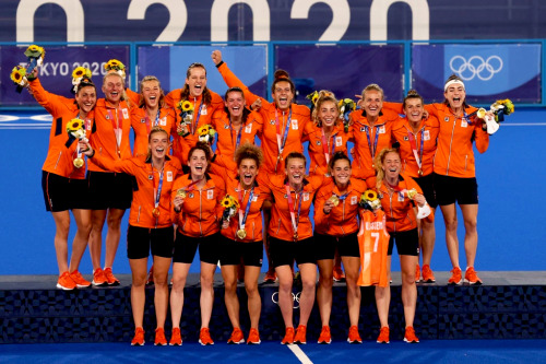 dutch-nt:Team Netherlands Hockey Women’sTokyo 2020 Olympic Games        by Clive Mason/Getty Images