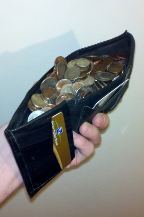 whatsinmywallet:  coins