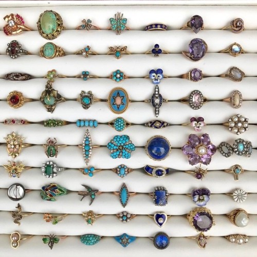 culturenlifestyle: Bespoke Antique Jewelry Collected by Husband and Wife If the thought of many deca