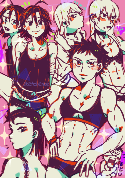 YWPD doodles!! Fem pedal is my life