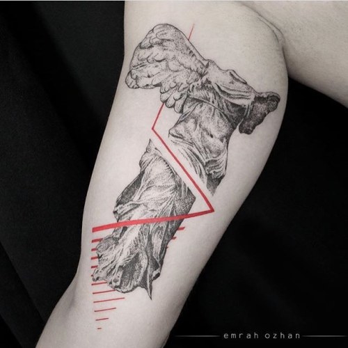 Angel Statue Tattoo Artist: EQUILATTERA ▲ Private Tattoo Studio ▲ ❂ MIΔMI ❂ 