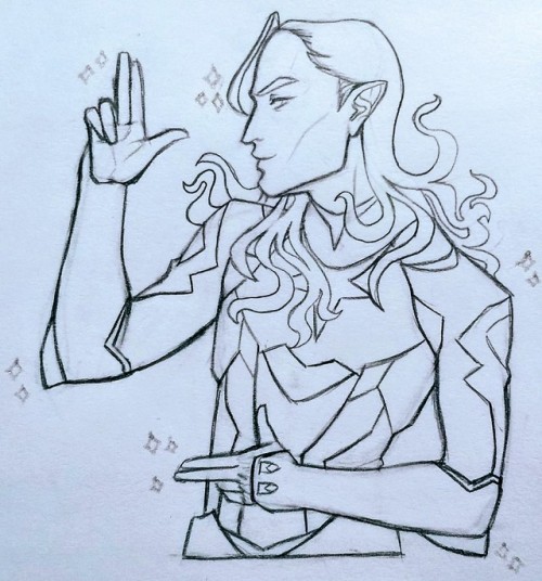 obfal-01:Here’s this doodle of Lotor that I’ll be doing a painting of sometime in the future