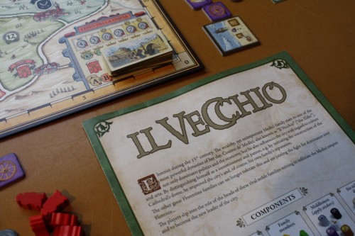 Move Over Niccolò! In “Il Vecchio”, players represent power-hungry Italian merchant families wishing