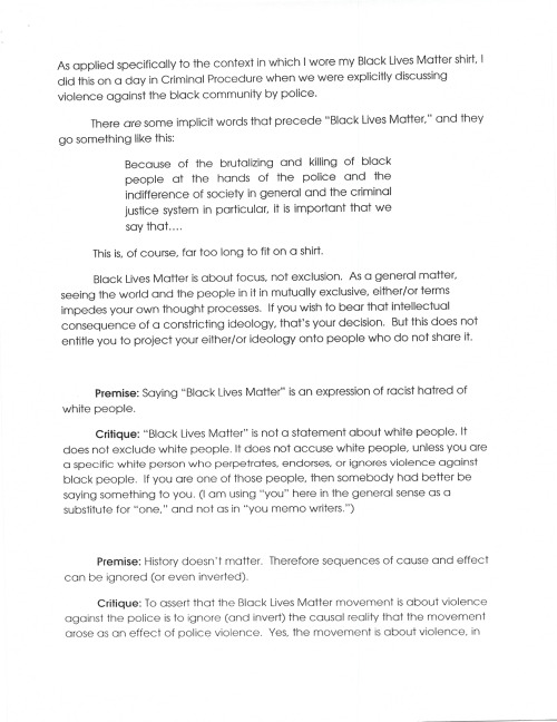 kingjaffejoffer:   From Whittier law schoolI’m posting this because I’ve had multiple people ask me for tips on how to argue with people on Black Lives Matter vs. All Lives MatterTake notes. There is a very well reasoned argument above to take notes