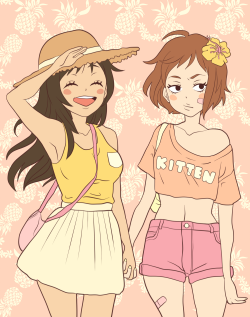 sunflowerkunoichi:  beach date!! (*´ ˘