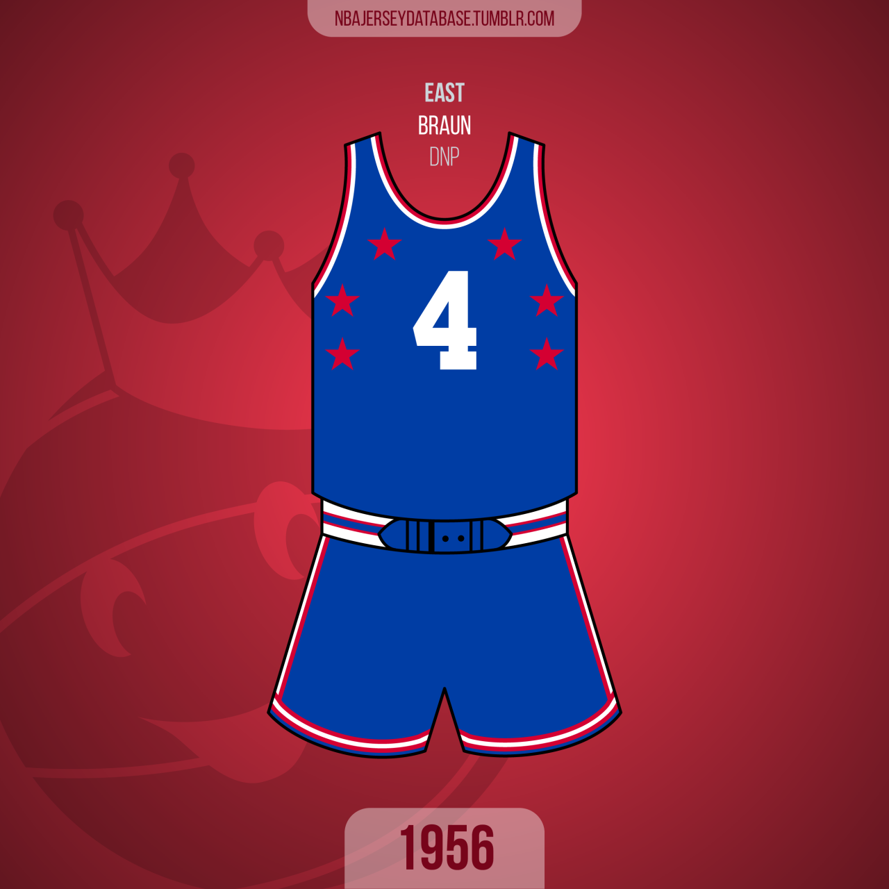 NBA Jersey Database, St. Louis Hawks 1965-1968 Record: 131-112 (54%)