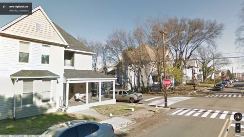 streetview-snapshots:Houses, Highland Avenue, Knoxville