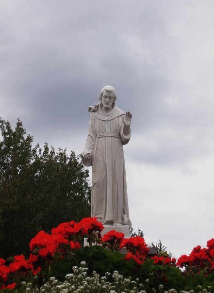 St. Francis statue – Franciscan University of Steubenville, Ohio