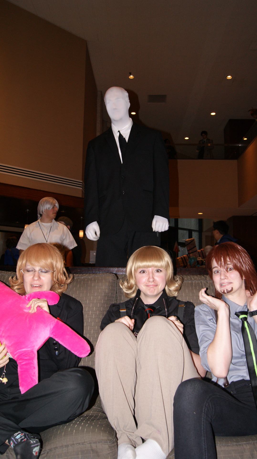 barnabunbun:  Some Tiger and Bunny Shenanigans from Friday of AnimeNext. More to