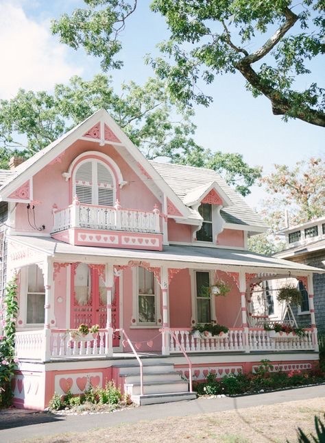 Idea de casa color rosa🌸 #SeMeAntojoUnaCarls #cottagecore