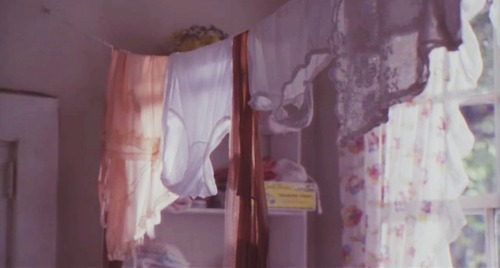 mostlyfiction:  And here’s the bathroom..  it’s a bit of a mess. 