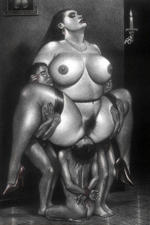 profiles-in-perversity:  A puny male won’t last long under this Goddess, it’s a good thing she has plenty of replacements  