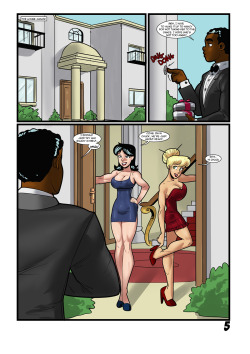 “Betty and Veronica: Once you go Black” - Page 5Art: