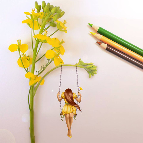 always-smiling-rarely-happy-182: boredpanda: 19-Year-Old Artist Uses Real-Life Objects To Complete H