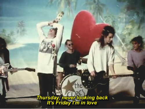 thereal1990s:  Friday I’m in Love (1992) :: The Cure 