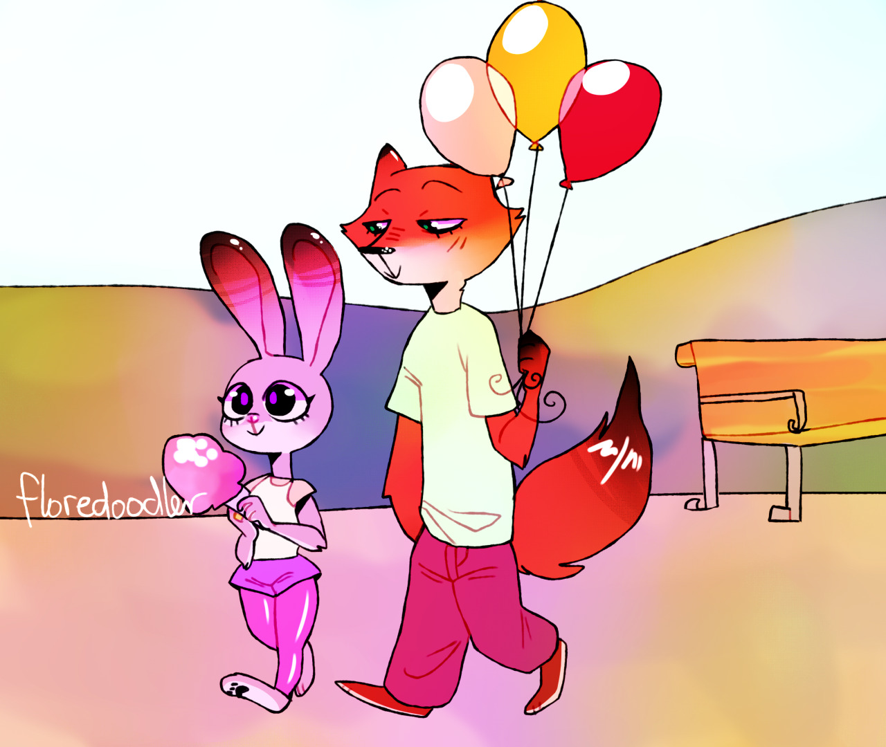 floredoodler:  I headcanon Judy as sterile,, this took me too much this happens when