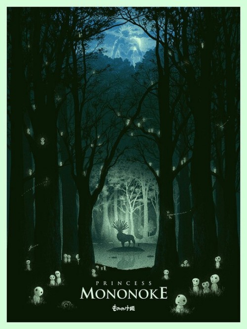 gelexi: alternative film posters—studio ghibli 