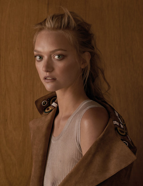 Gemma Ward by Stephen Ward for Russh, August/September 2015 (part I)  