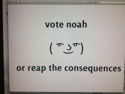 chromeofficial:  my brother told me to design a poster for his student council campaign