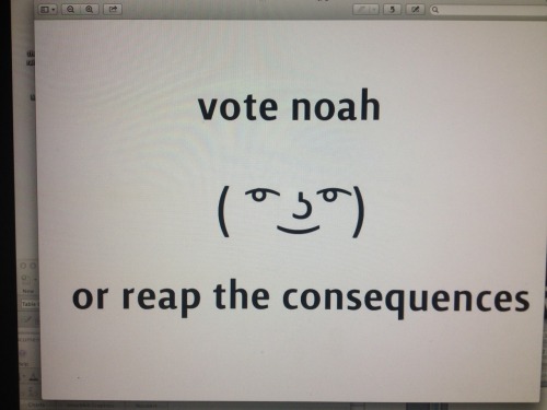 chromeofficial: my brother told me to design a poster for his student council campaign