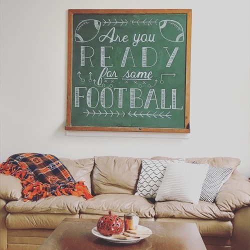 69shadesofgray: Are you ready for some football? cait.art.design