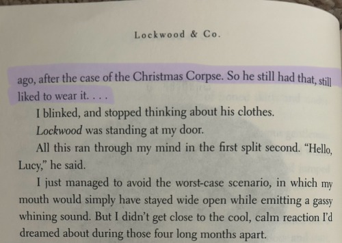 Why Is No One Talking About The Fact That Lockwood Wore The Tie Lucy Gave Him When He Went To Try And