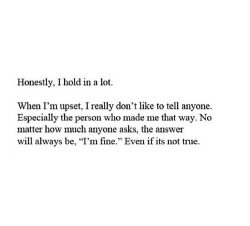 obsessedbystrawberry:  That is because I am fine … or rather, okay.