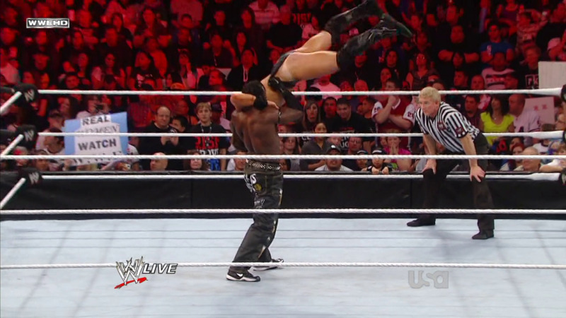 rwfan11:  Miz- trunks yanked, tan-line exposed 