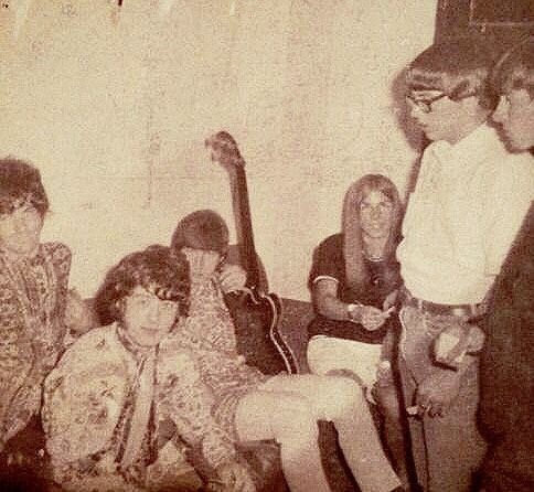 Yardbirds polaroids, 1966