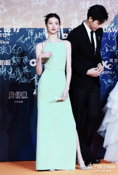 Best Dressed on the Red Carpet 2020 249/366Qiu Tian #邱天 wore Miu Miu at Golden Rooster Awards