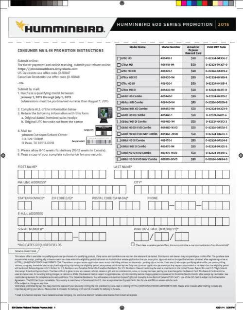 Humminbird Is Offering Up Rebates On Select New Crazy Yankee 