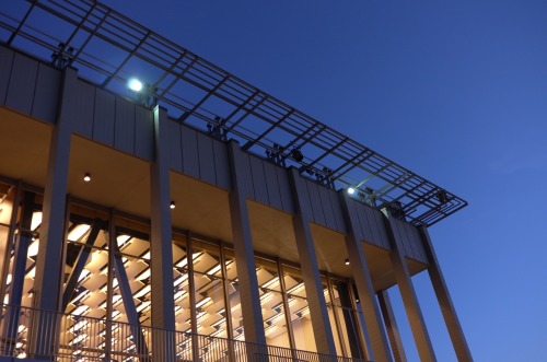 manicwhale:The Martin Luther King Jr. Student Union, on UC Berkeley campus.
