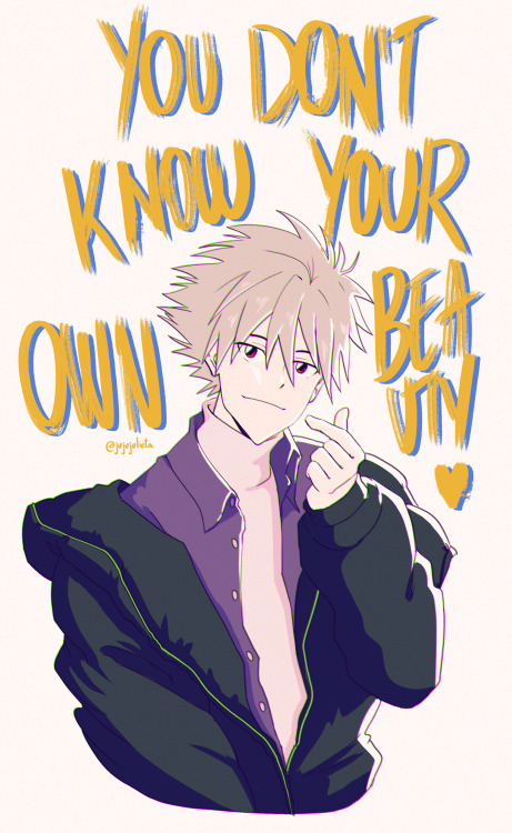 WELP I’D ABSOLUTELY FORGOTTEN TO POST THE KAWORU TO THE SHINJI I DREW BEFORE GOING TO SEE 3.0+