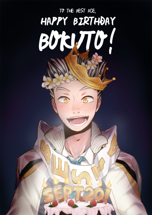 happy (late) birthday to our beloved ace, brokuto koutabro!check out the speedpaint!please do not re
